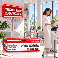 HP 230A W2303A Çipli Kırmızı Muadil Toner 1.8K
