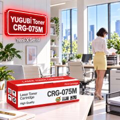 Canon CRG-075M Çipli Kırmızı Muadil Toner 1.3K
