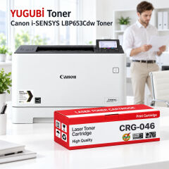 Canon i-SENSYS LBP653Cdw yazıcı ve CRG-046 muadil toner kutusu – YUGUBİ Toner