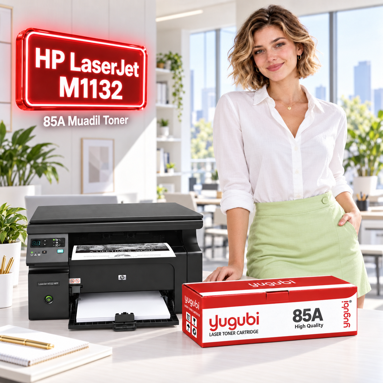 HP LaserJet Pro M1132 Muadil Toner