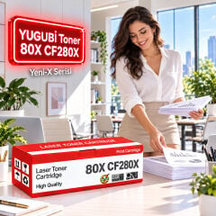 HP 80X CF280X Muadil Toner 6.5K
