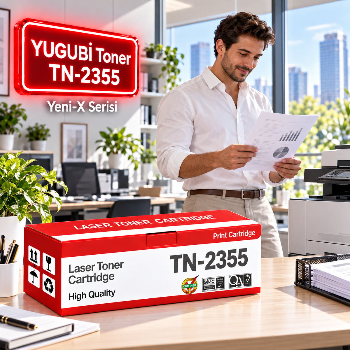 Brother TN-2355 Muadil Toner 2.6K ürün görseli