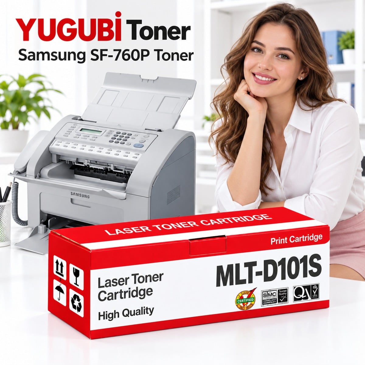 Samsung SF-760P Çipsiz Muadil Toner 1.5K